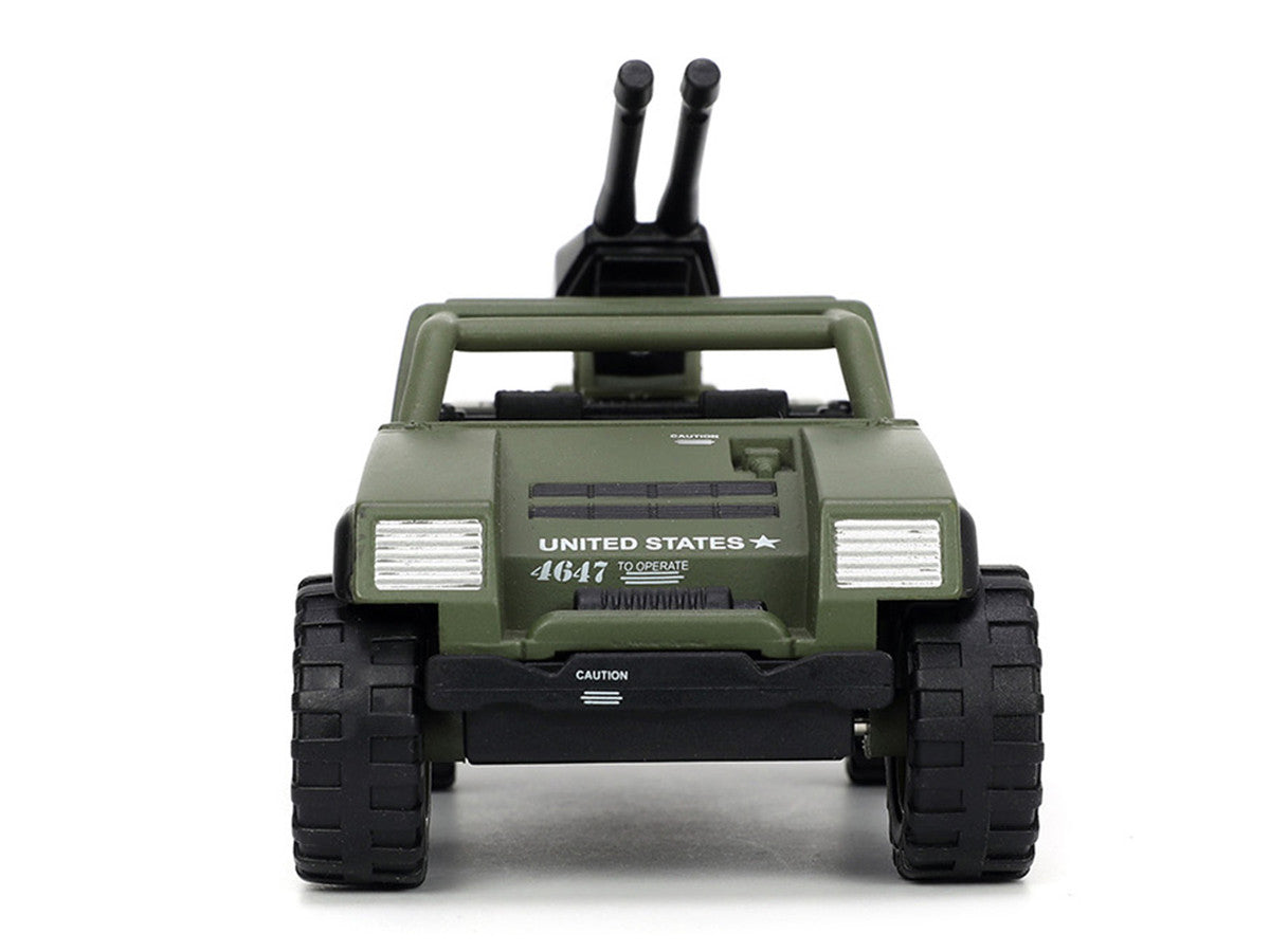 V.A.M.P. Olive Green "G.I. Joe" "Hollywood Rides" Series 1/32 Diecast Car Model by Jada LuxuryLifeWay Online Store