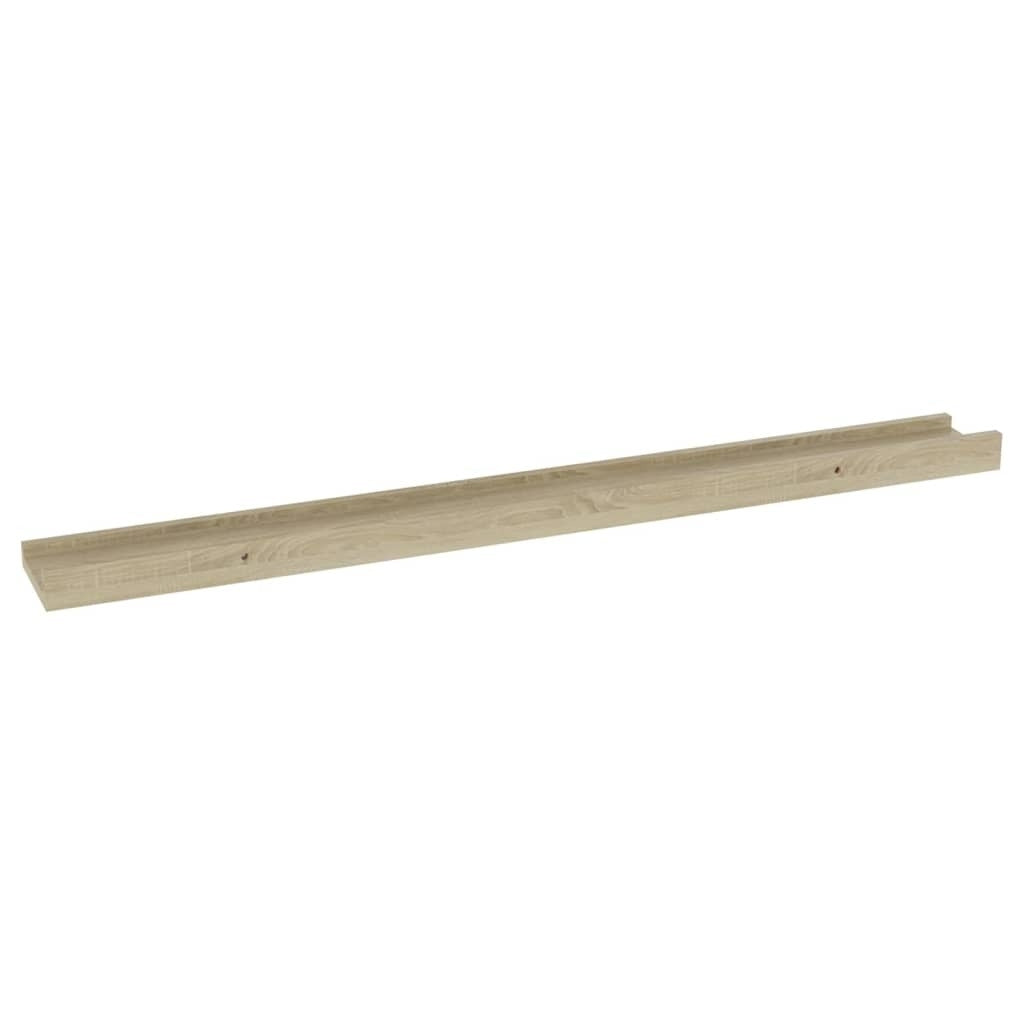 Wall Shelves 4 pcs Sonoma Oak 31.5"x3.5"x1.2 LuxuryLifeWay Online Store
