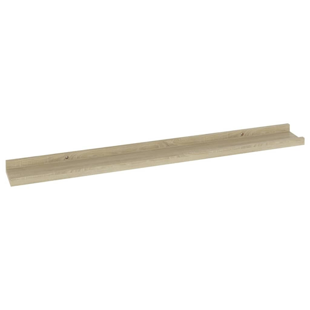 Wall Shelves 4 pcs Sonoma Oak 31.5"x3.5"x1.2 LuxuryLifeWay Online Store