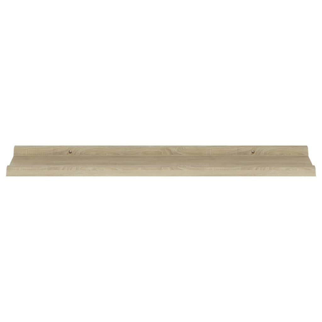 Wall Shelves 4 pcs Sonoma Oak 31.5"x3.5"x1.2 LuxuryLifeWay Online Store