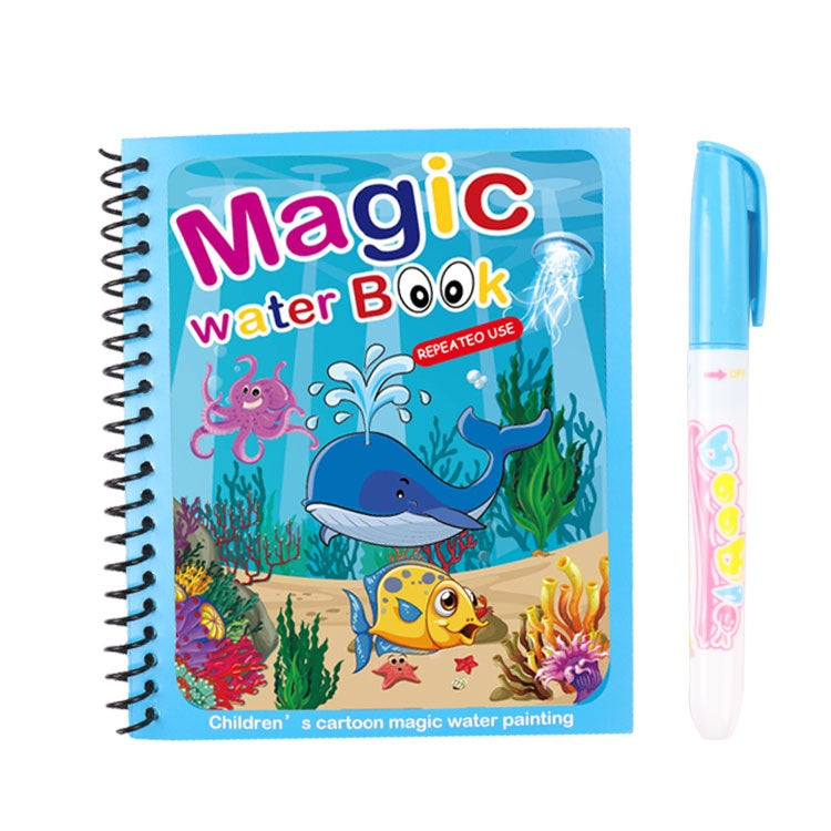 Children's Diy Magic Water Picture Book