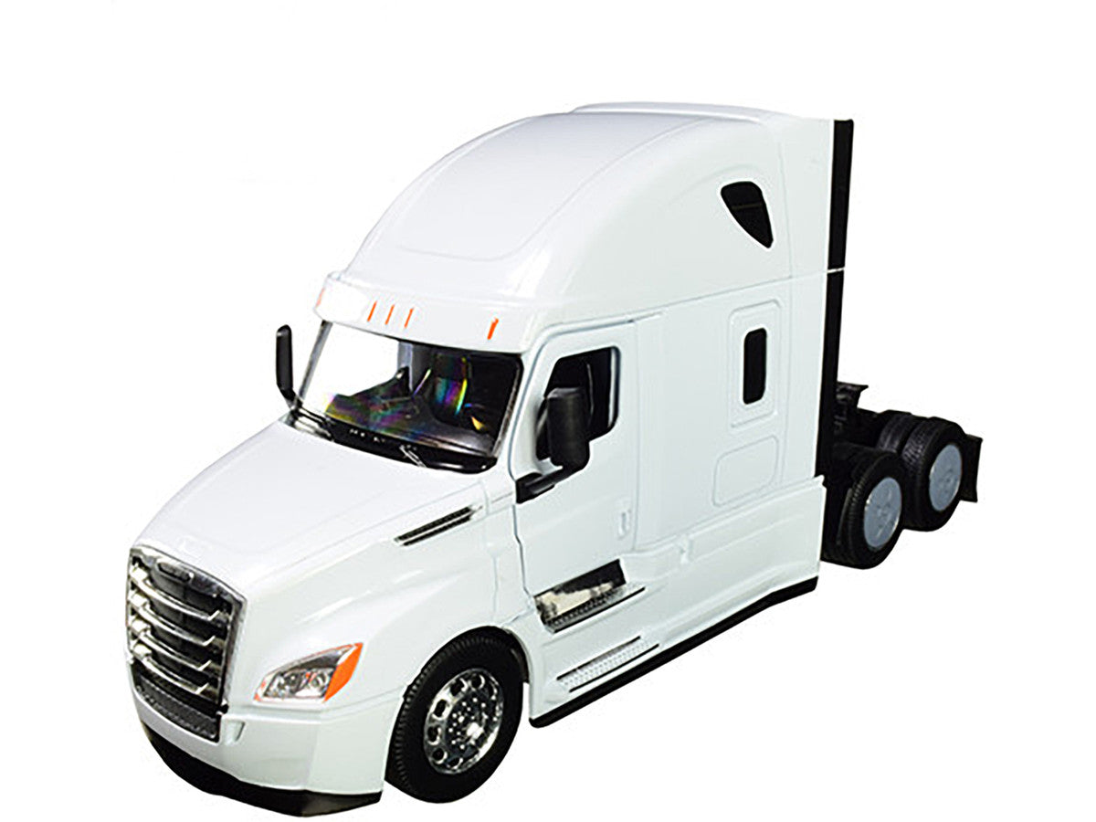 Freightliner Cascadia Truck White "Transporter" 1/32 Diecast Model by Welly LuxuryLifeWay Online Store