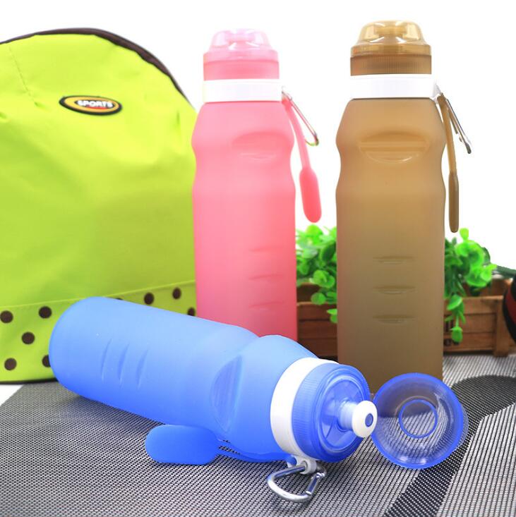 Outdoor Foldable Sports Water Bottle LadyShow.Store