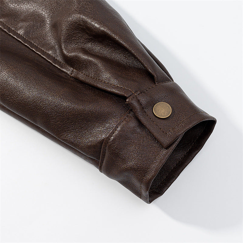 Retro Old Money Style Coat Motorcycle Clothing Jacket Best YouTube Store