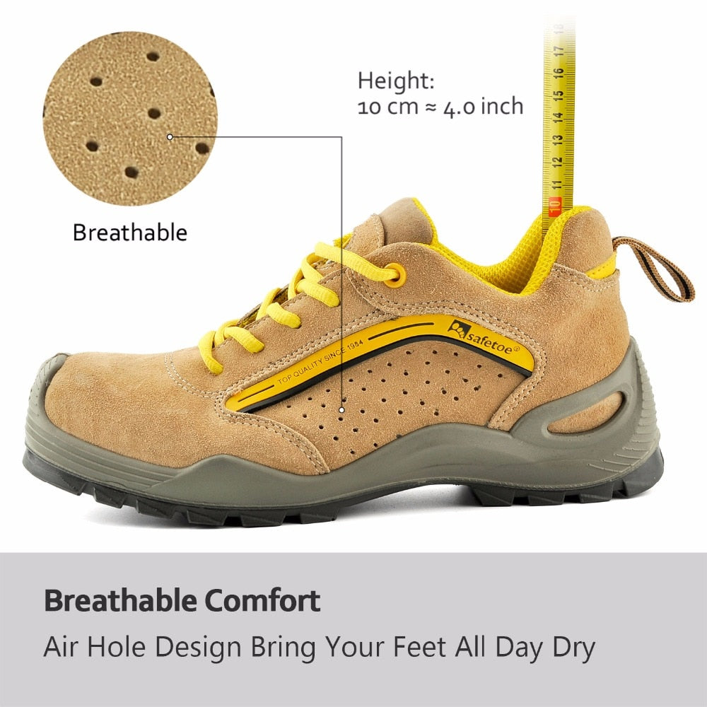 Safety Shoes, Anti-static, Puncture & Crush Resistant LadyShow.Store