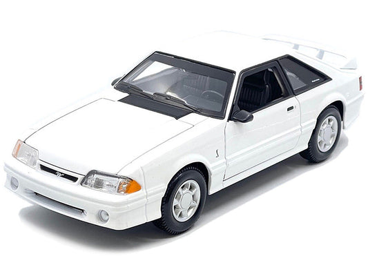 1993 Ford Mustang SVT Cobra White "Special Edition" Series 1/24 Diecast Model Car by Maisto LuxuryLifeWay Online Store
