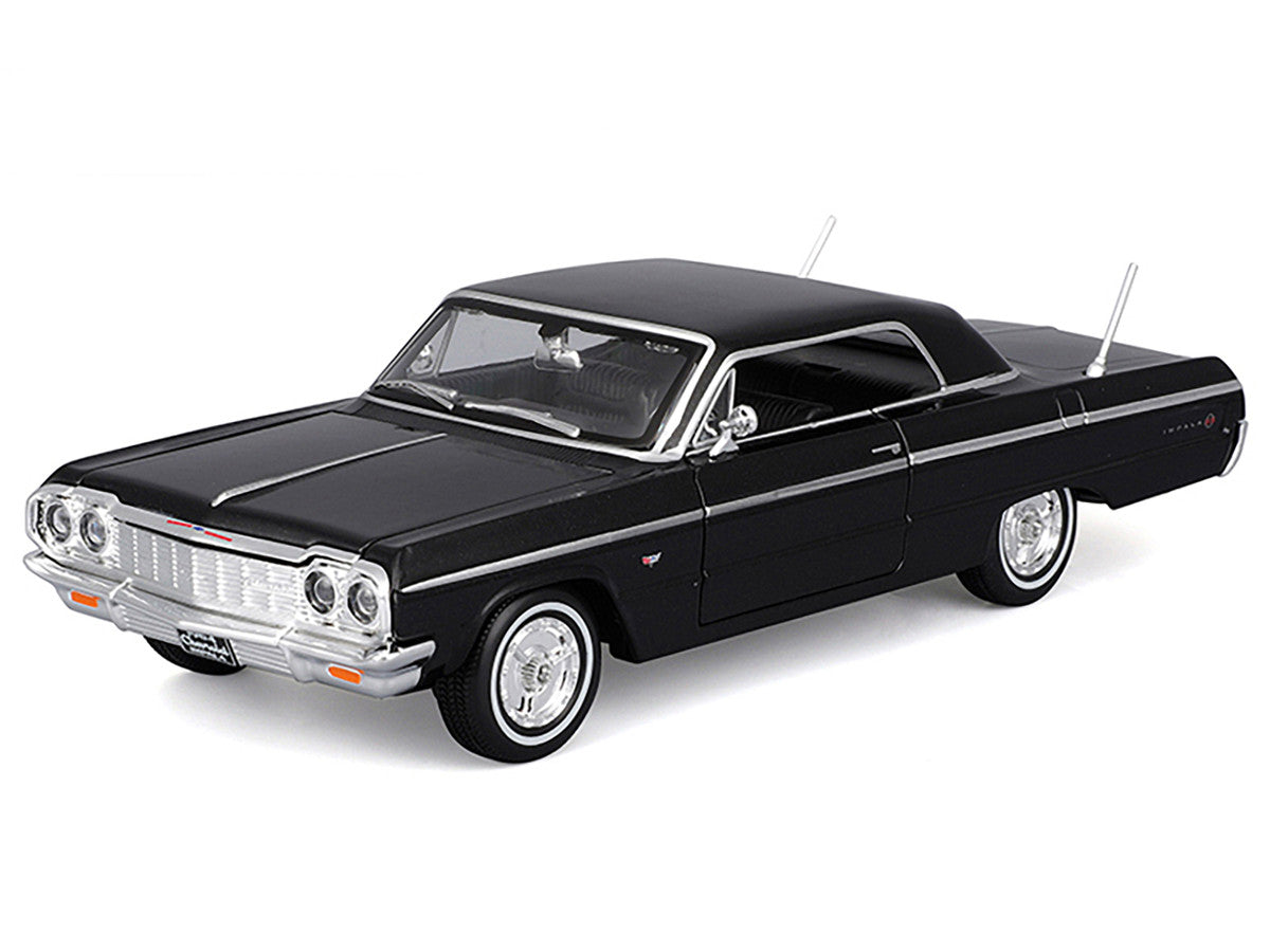 1964 Chevrolet Impala SS Black "Special Edition" Series 1/26 Diecast Model Car by Maisto LuxuryLifeWay Online Store