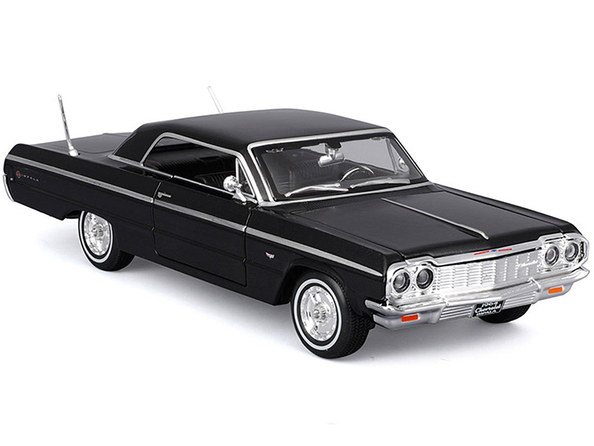 1964 Chevrolet Impala SS Black "Special Edition" Series 1/26 Diecast Model Car by Maisto LuxuryLifeWay Online Store