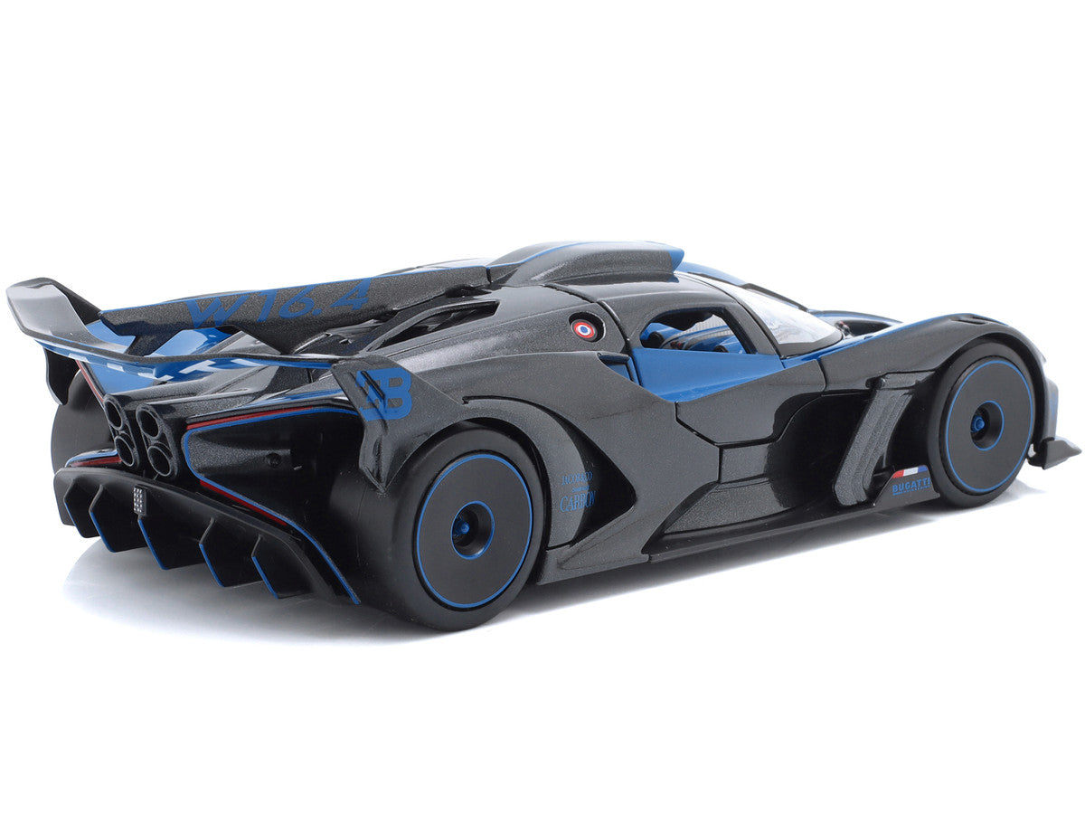 Bugatti Bolide Blue and Black Metallic "Special Edition" Series 1/24 Diecast Model Car by Maisto LuxuryLifeWay Online Store