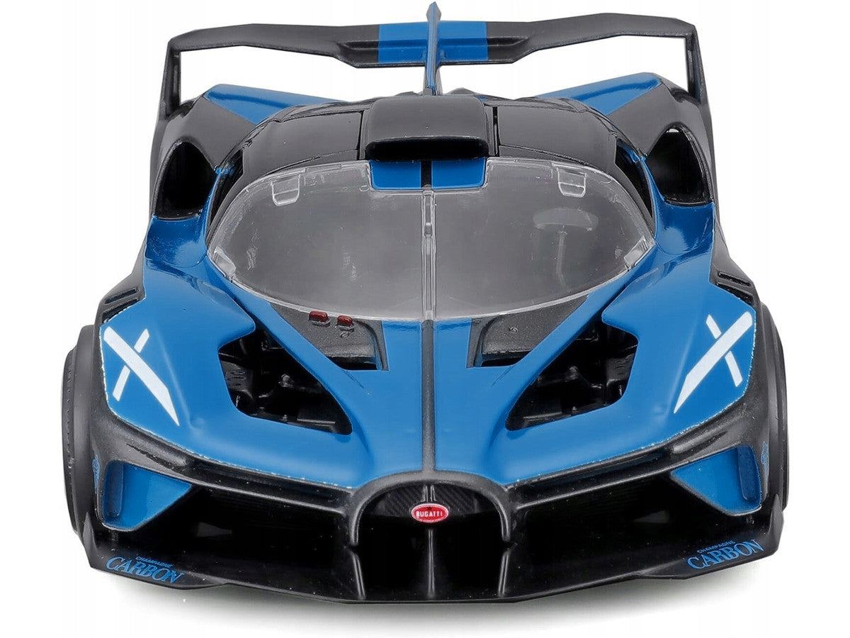 Bugatti Bolide Blue and Black Metallic "Special Edition" Series 1/24 Diecast Model Car by Maisto LuxuryLifeWay Online Store