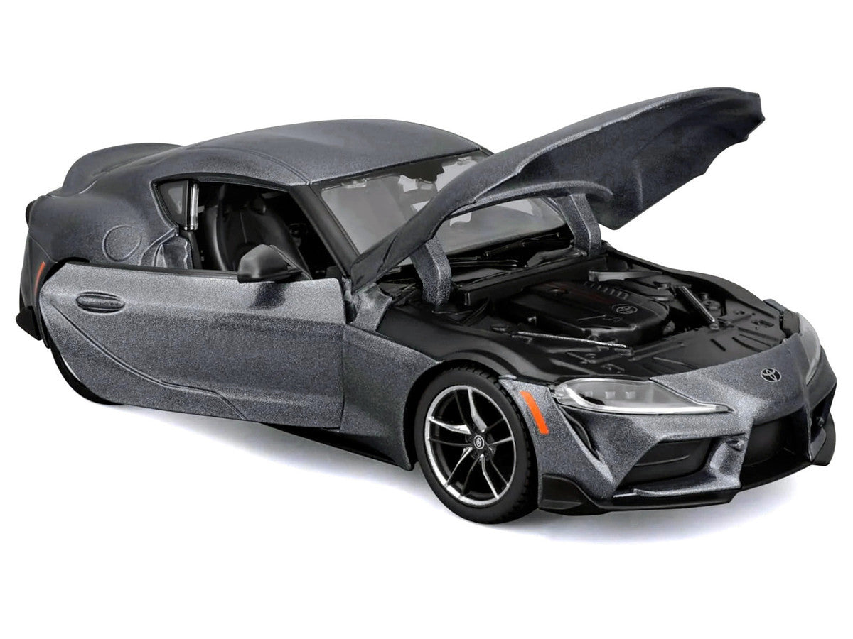 Toyota GR Supra Gray Metallic "Special Edition" Series 1/24 Diecast Model Car by Maisto LuxuryLifeWay Online Store
