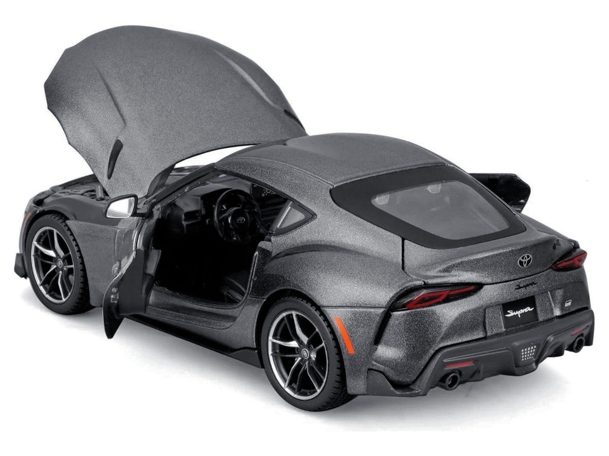 Toyota GR Supra Gray Metallic "Special Edition" Series 1/24 Diecast Model Car by Maisto LuxuryLifeWay Online Store