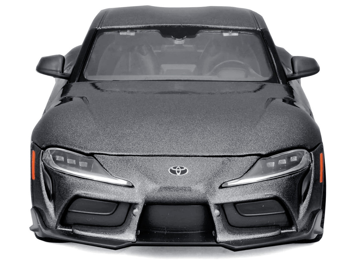 Toyota GR Supra Gray Metallic "Special Edition" Series 1/24 Diecast Model Car by Maisto LuxuryLifeWay Online Store