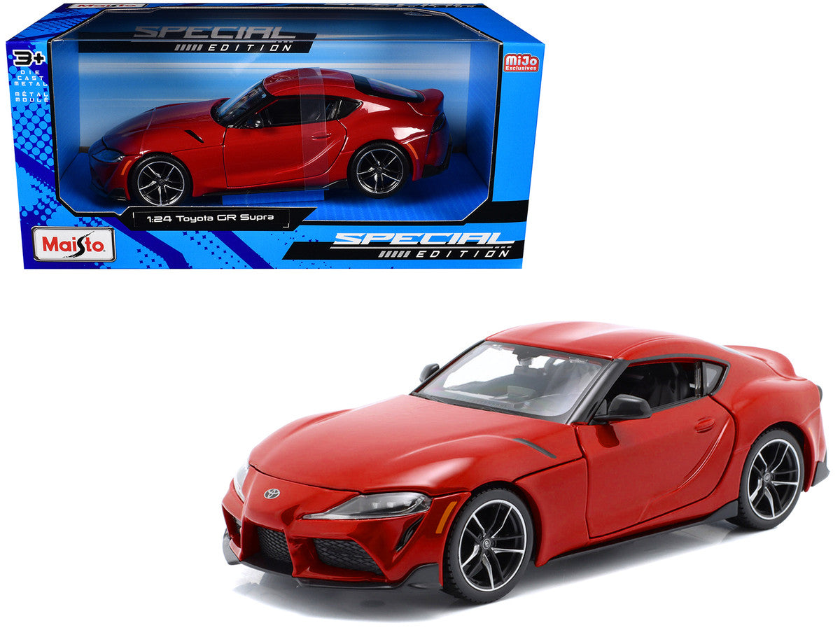 Toyota GR Supra Red "Special Edition" Series 1/24 Diecast Model Car by Maisto LuxuryLifeWay Online Store