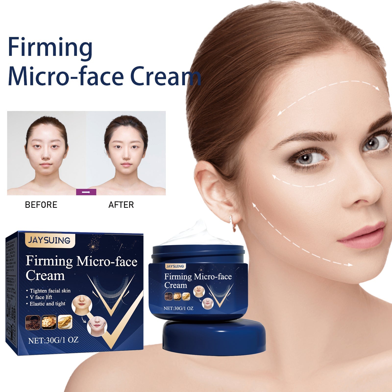 V-Face Firming Cream Tri Light Beauty