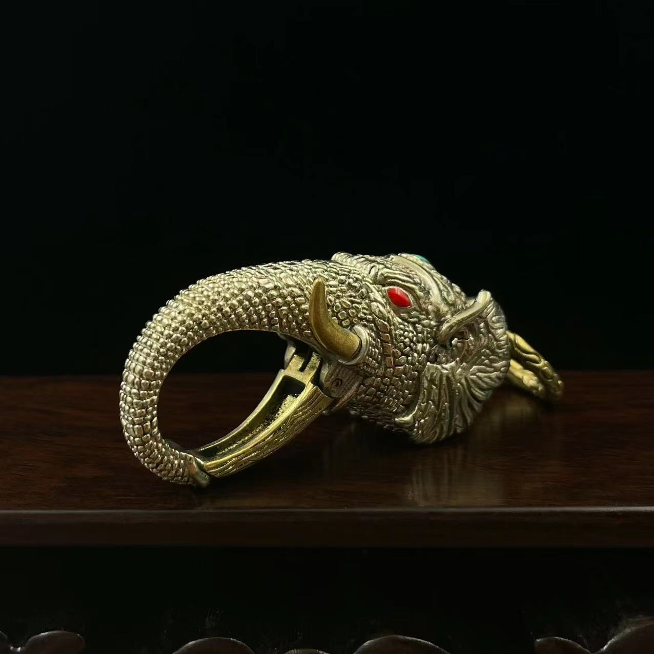Elephant Keychain Men's Antique Waist Hanging LadyShow.Store