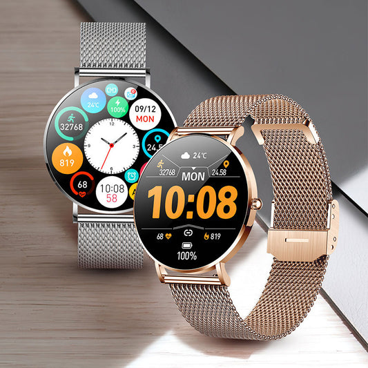 New Ultra-thin Smart Watch Women 1.36 Inch Screen CJD2