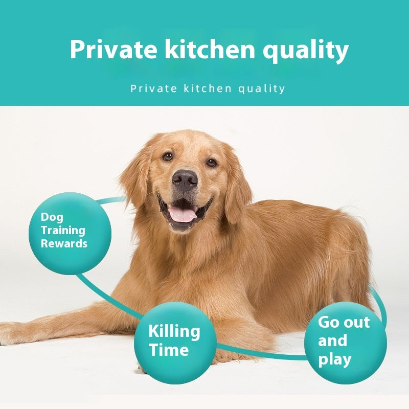 Dog Snacks Dried Beef Cubes Wholesale Pet Snacks Chicken Grain Dog Training Reward Teddy Meat Cube Manufacturer Pets Fashion