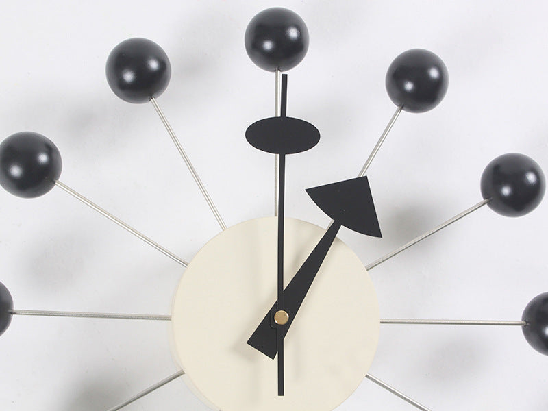 Clock, background wall, wall clock PearlNestDecor.com