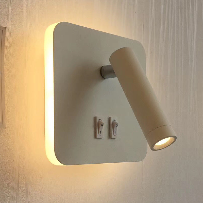 Modern Minimalist Bedside LED Wall Lamp Creative Led Spotlight PearlNestDecor.com