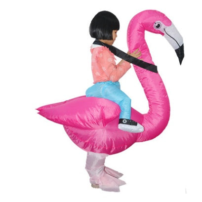 Creative toys Halloween Christmas Flamingo cosplay dress up inflatable suit party spoof costume props LuxuryLifeWay Online Store