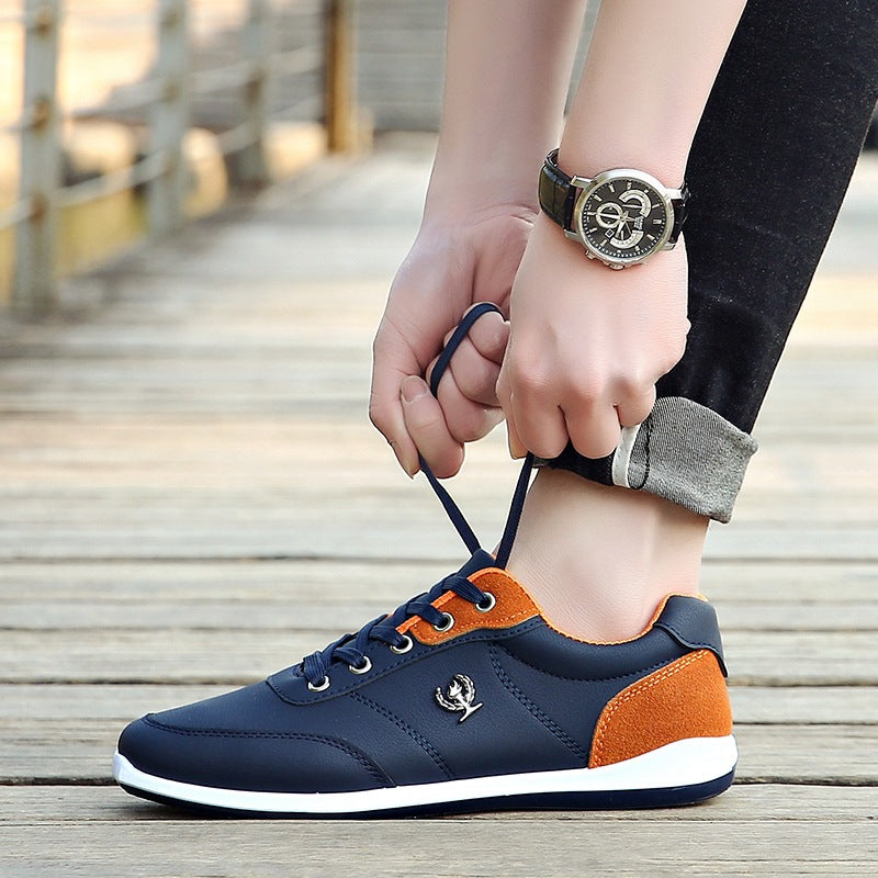 spring and autumn classic business casual shoes low to help men's shoes British fashion men's casual shoes Best YouTube Store
