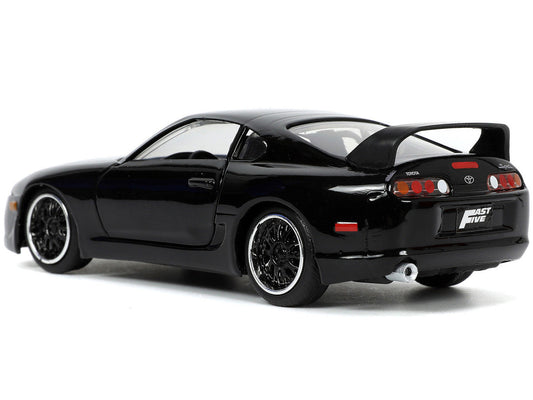 1995 Toyota Supra Black "Fast & Furious" Movie 1/32 Diecast Model Car by Jada LuxuryLifeWay Online Store