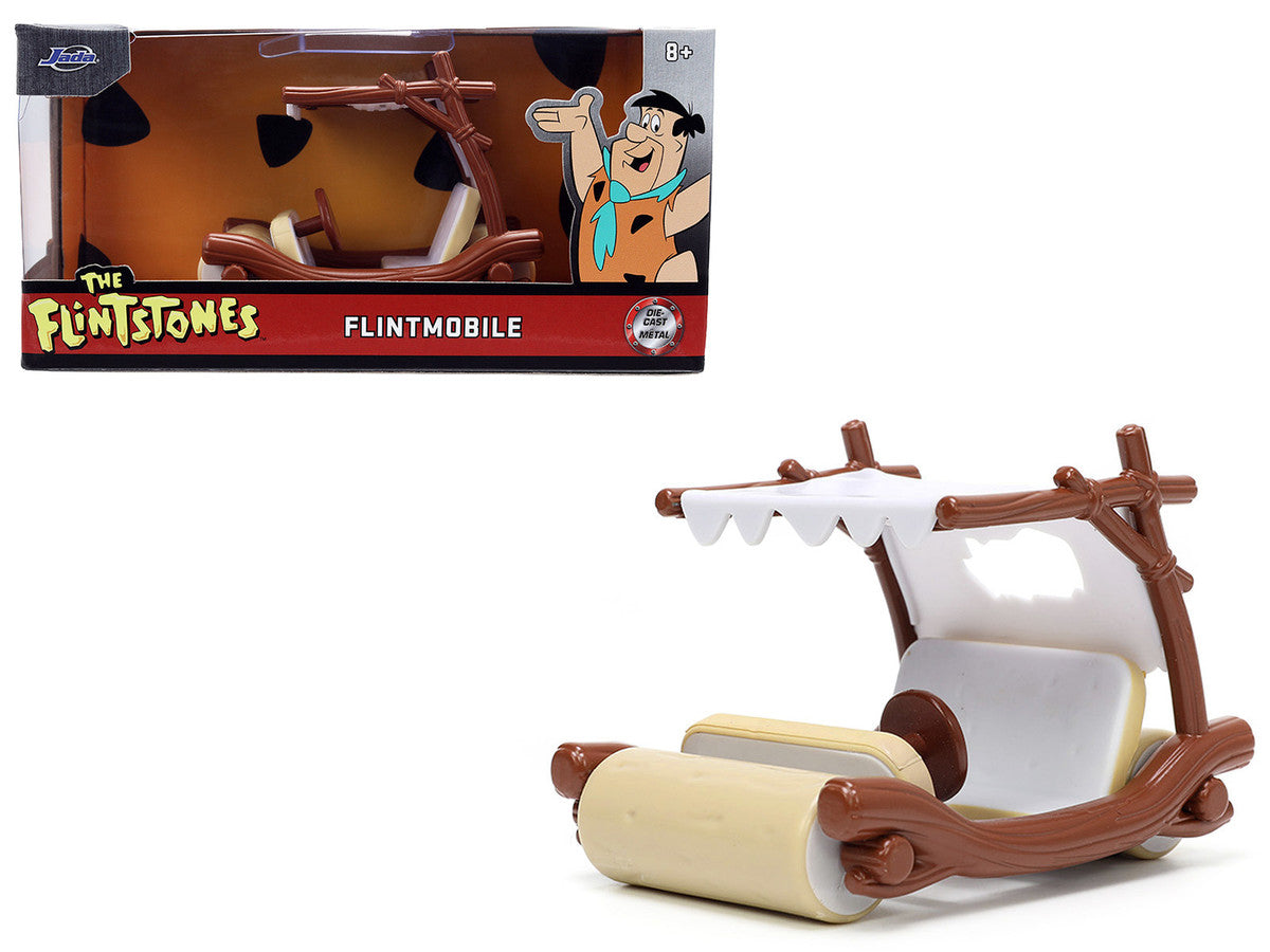 Flintmobile "The Flintstones" "Hollywood Rides" Series 1/32 Diecast Car Model by Jada LuxuryLifeWay Online Store