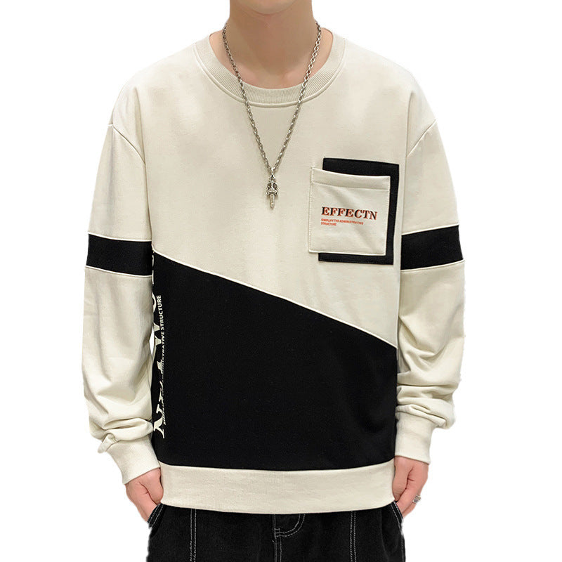 Fleeced Hoodie Pullover For Men With Round Collar Best YouTube Store