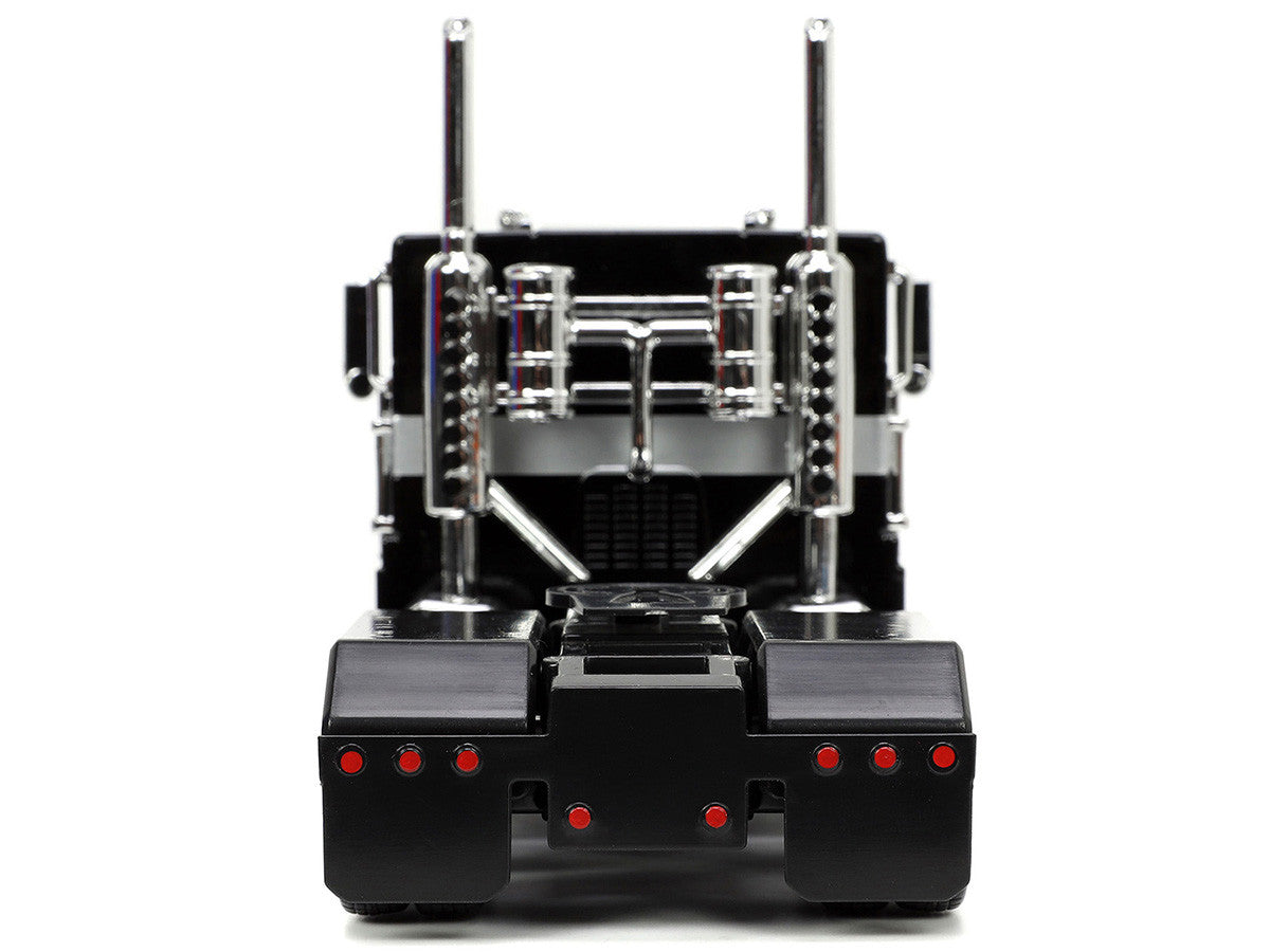 Decepticon Nemesis Prime with Robot on Chassis "Transformers" TV Series "Hollywood Rides" Series 1/24 Diecast Model by Jada LuxuryLifeWay Online Store