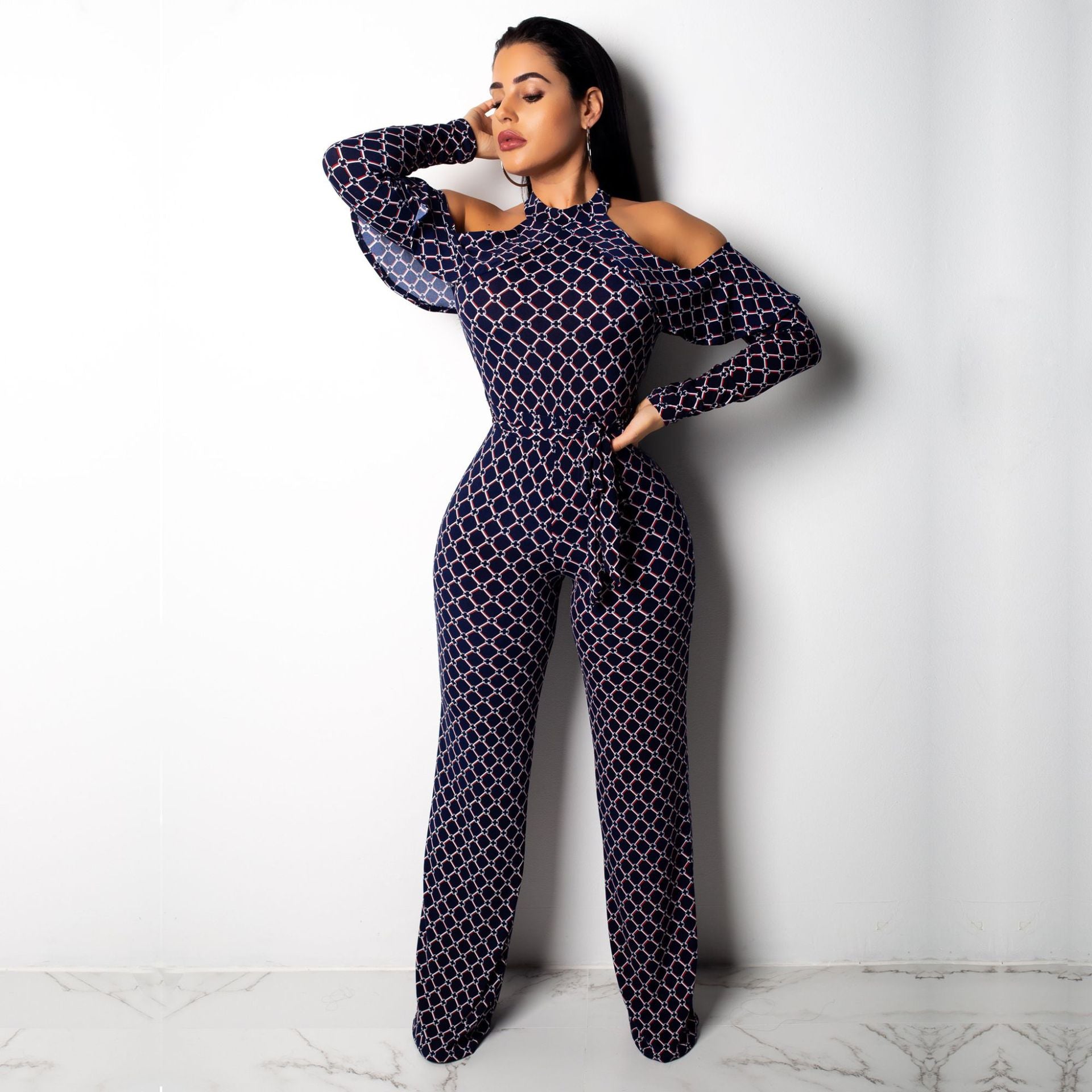 Digital Printed Women's Jumpsuit Pi-Mart