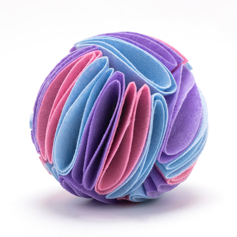 Foldable Dog Snuffle Ball Dog Training Toys Increase IQ Pet Cat Training Games Feeding Intelligence Toy Pets Fashion