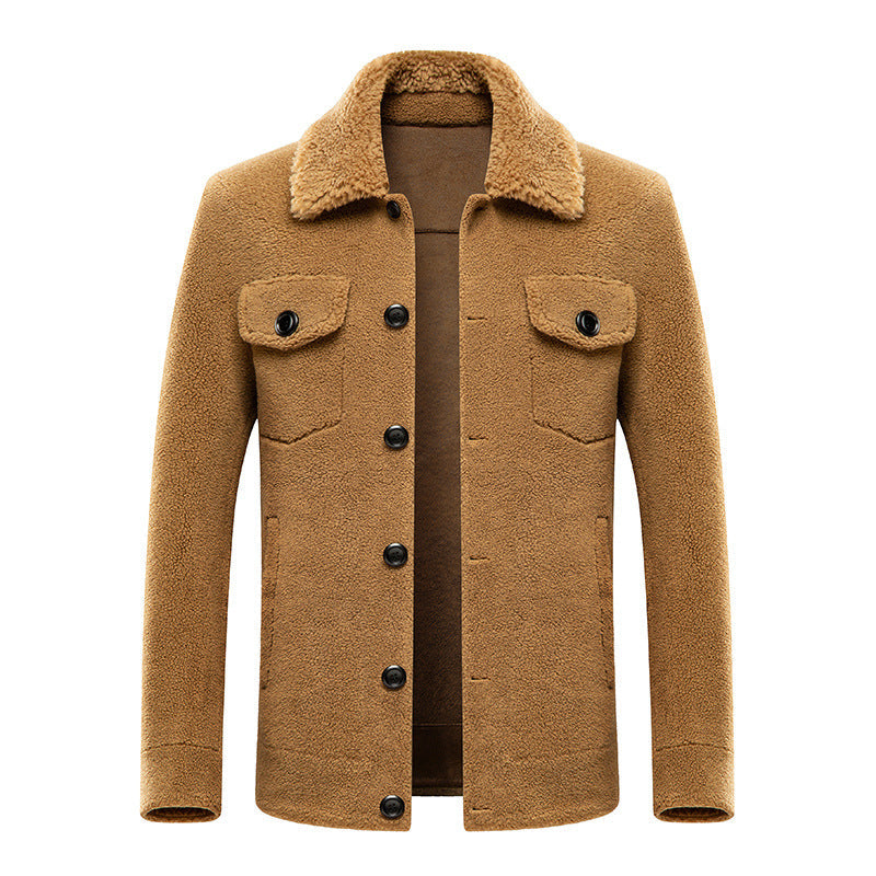 Sheep sheared men's jacket Best YouTube Store
