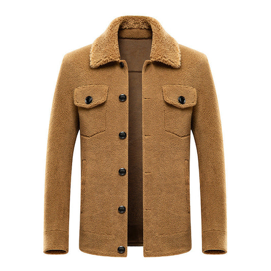 Sheep sheared men's jacket Best YouTube Store