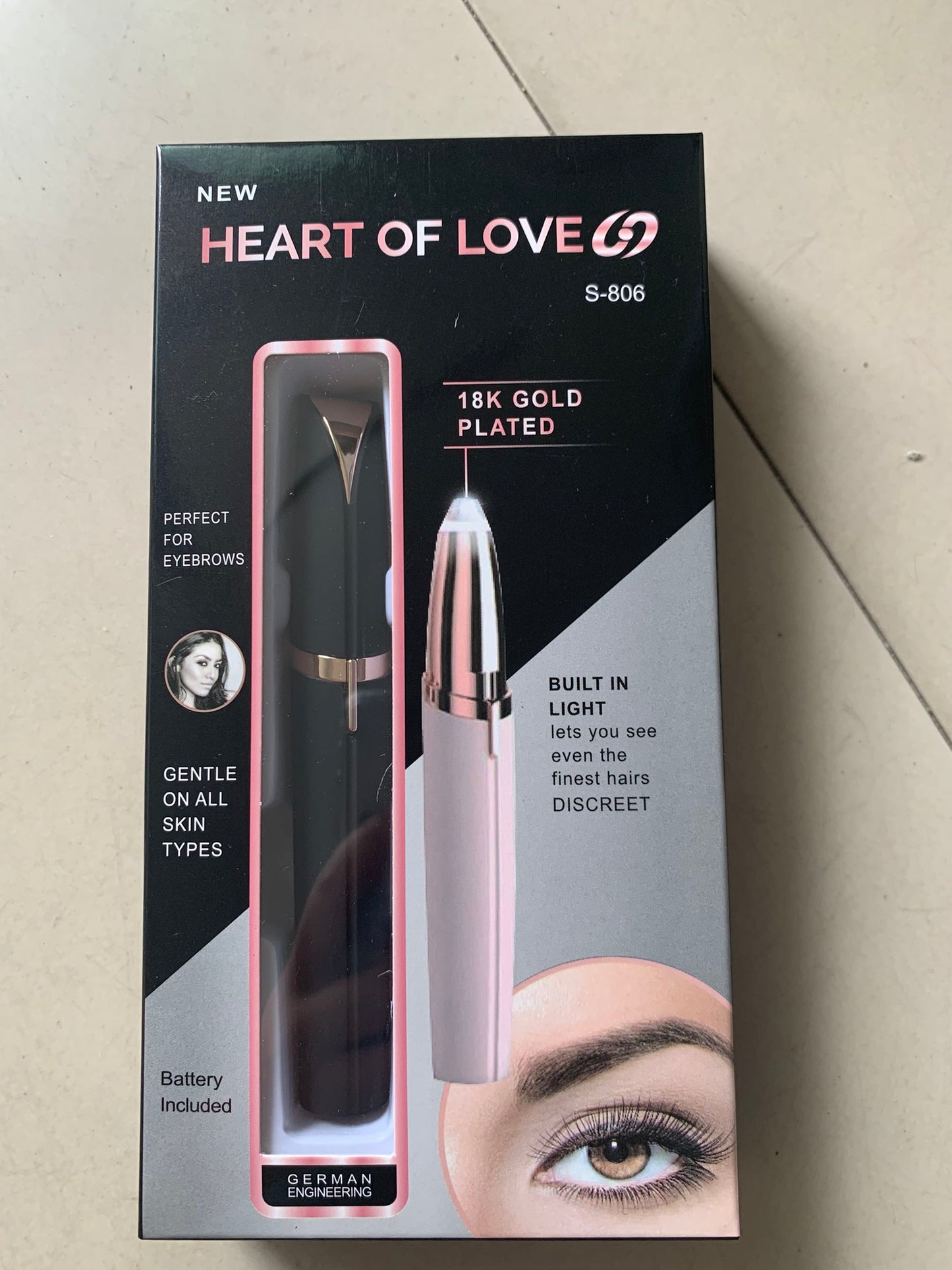Flawlessly Brows Electric Eyebrow Remover LadyShow.Store