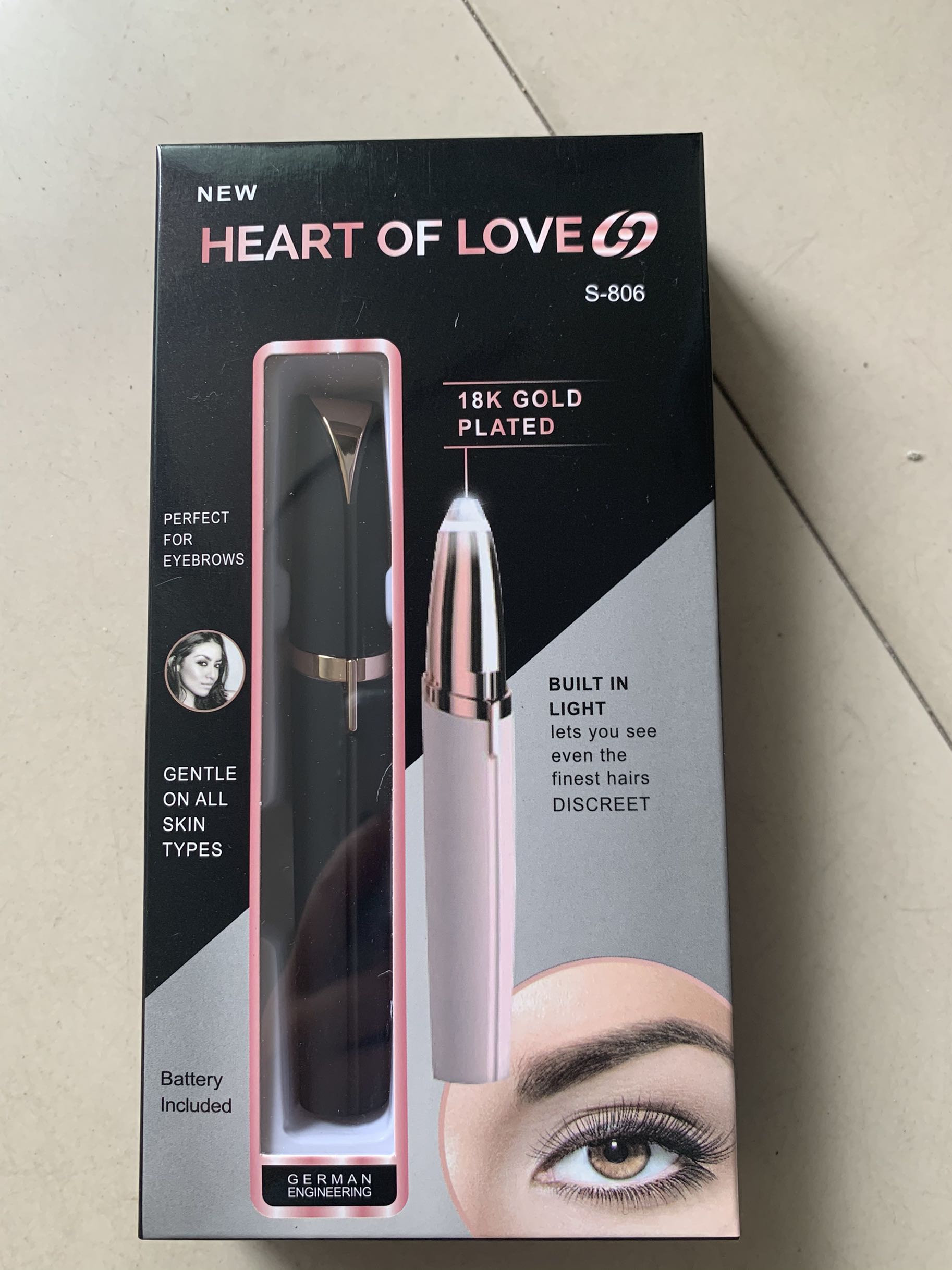 Flawlessly Brows Electric Eyebrow Remover LadyShow.Store
