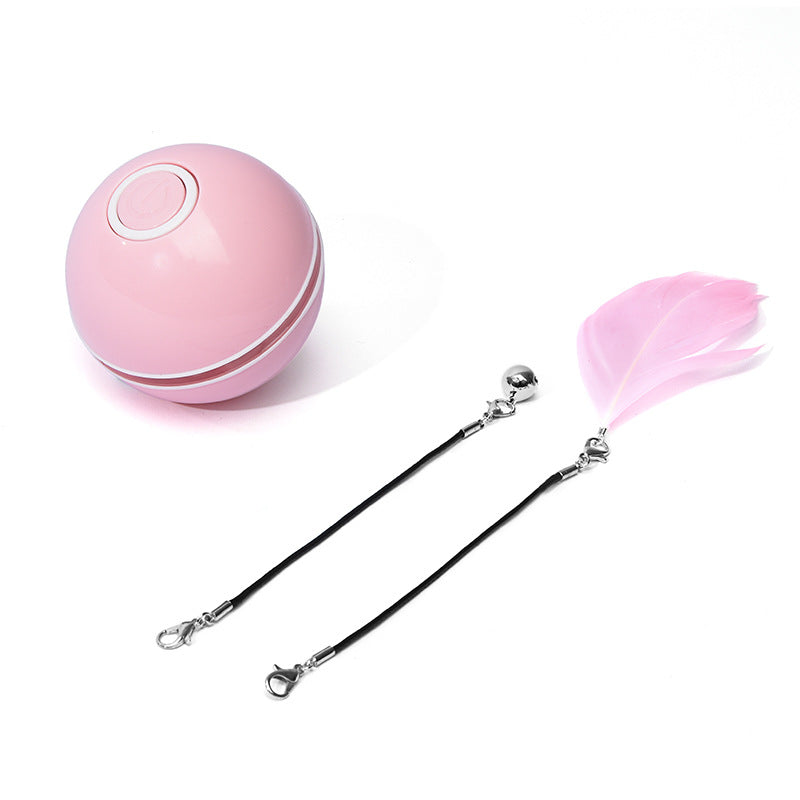 LED Laser Electronic Rolling Pet Funny Cat Toy Ball Pets Fashion