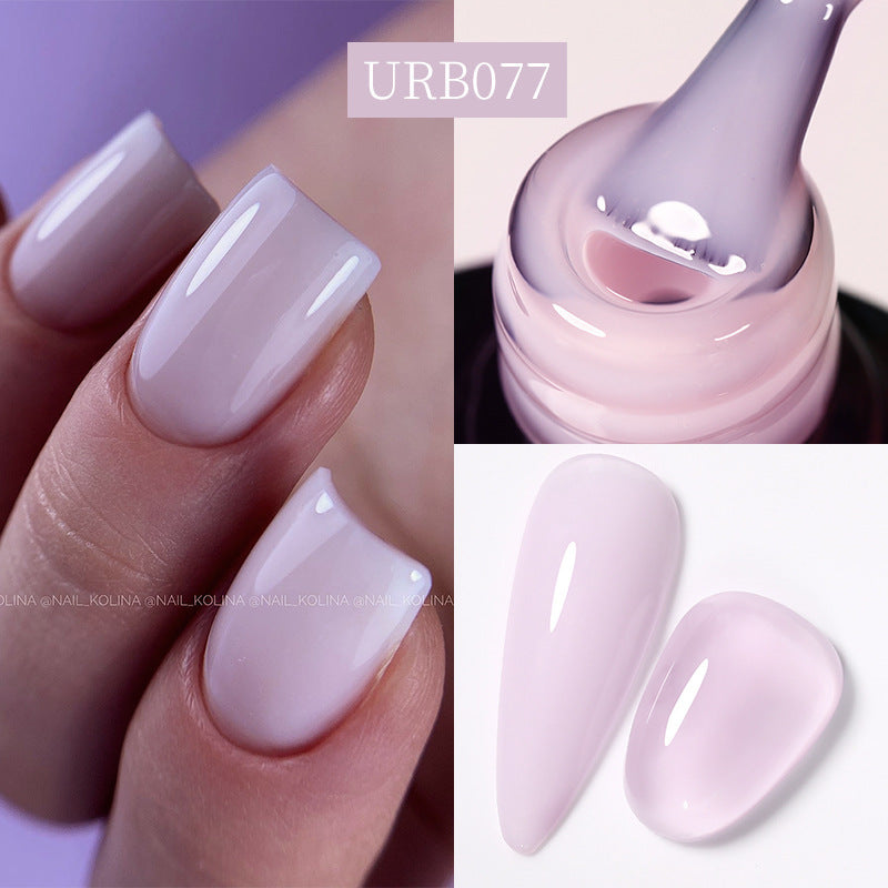 Reinforced Long-lasting No-file Base Coat With Shimmering Glitter Gel Polish LadyShow.Store