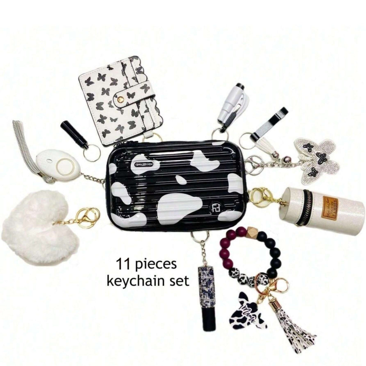 Storage Bag Set Keychain Defense Kit LadyShow.Store