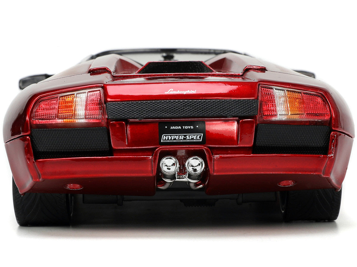 Lamborghini Murcielago Roadster Red Metallic "Hyper-Spec" Series 1/24 Diecast Model Car by Jada LuxuryLifeWay Online Store