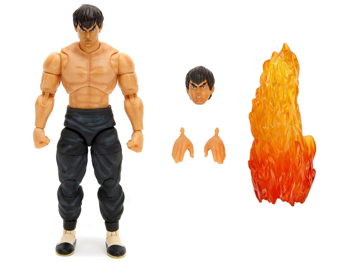 Fei Long 6" Moveable Figure with Accessories and Alternate Head and Hands "Ultra Street Fighter II: The Final Challengers" (2017) Video Game model by Jada LuxuryLifeWay Online Store