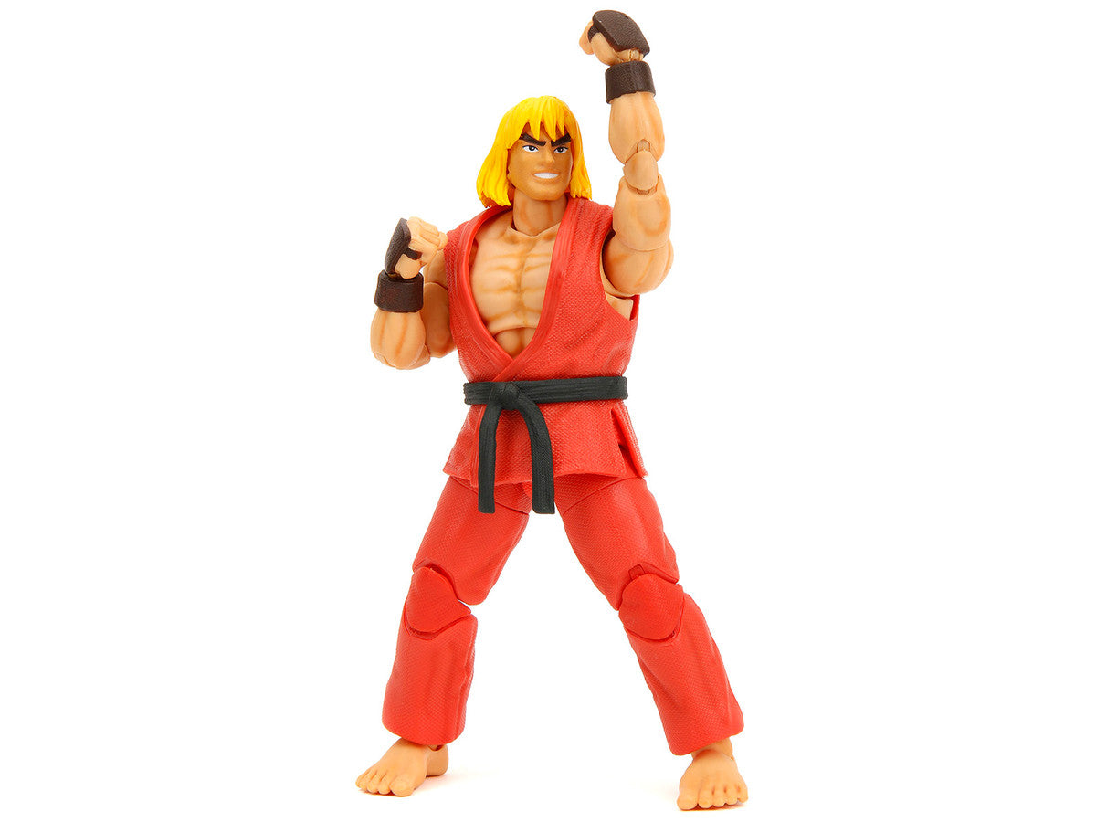 Ken 6" Moveable Figure with Accessories and Alternate Head and Hands "Ultra Street Fighter II: The Final Challengers" (2017) Video Game Model by Jada LuxuryLifeWay Online Store