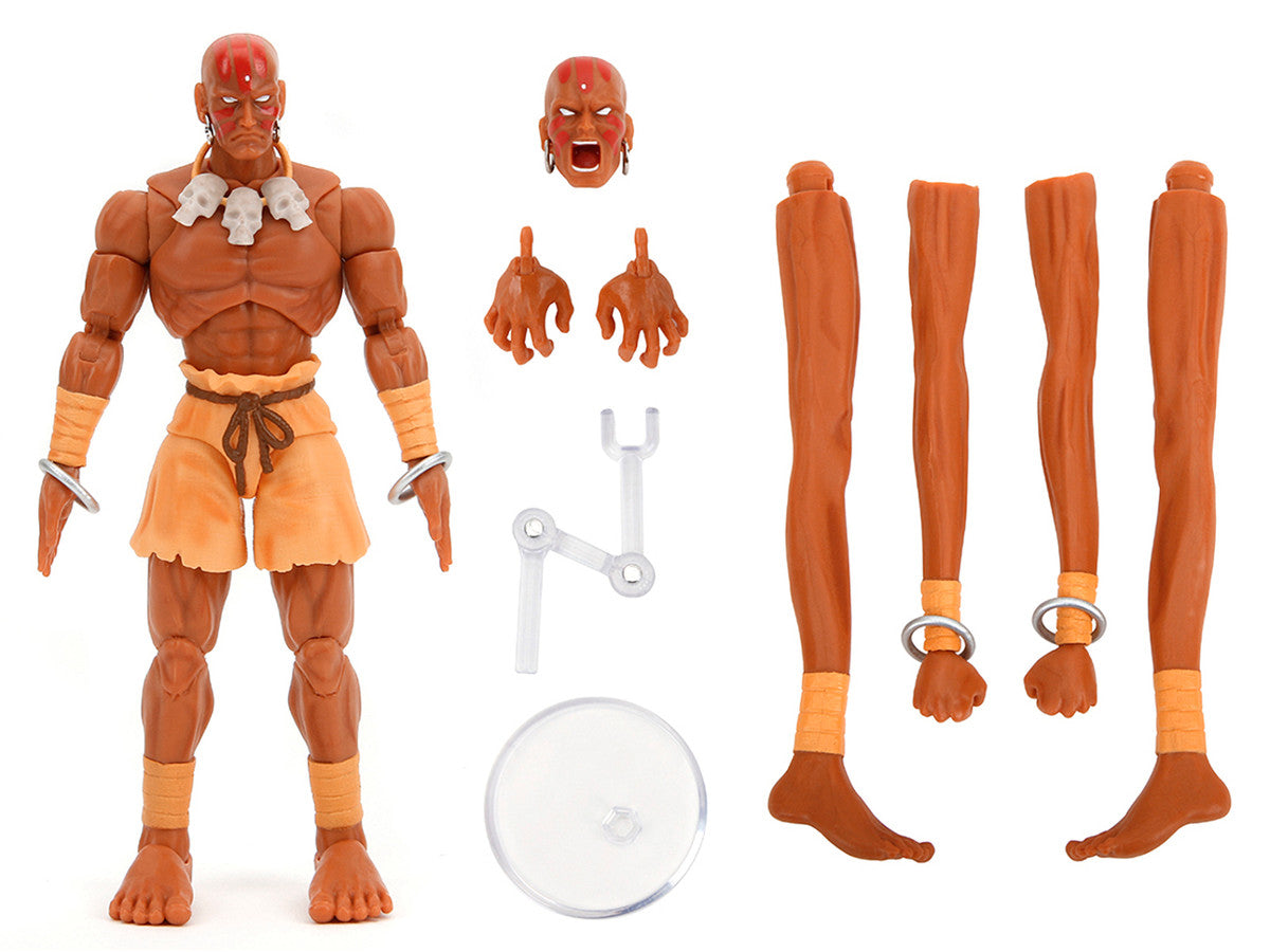 Dhalsim 6" Moveable Figure with Alternate Head and Limbs "Ultra Street Fighter II: The Final Challengers" (2017) Video Game Model by Jada LuxuryLifeWay Online Store