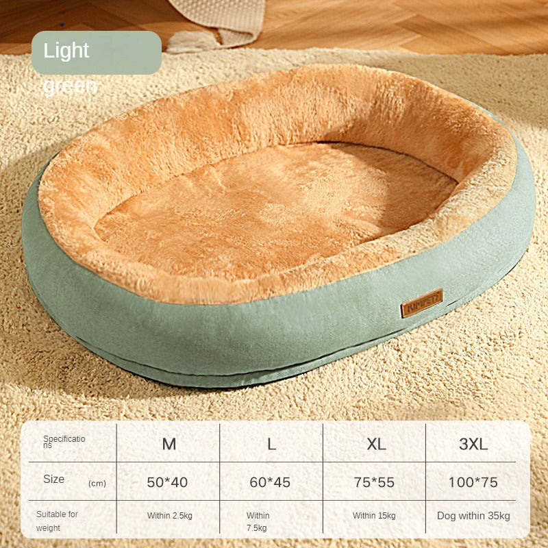 Removable And Washable Dog Bed Warm Cat Bed For Sleeping Pets Fashion