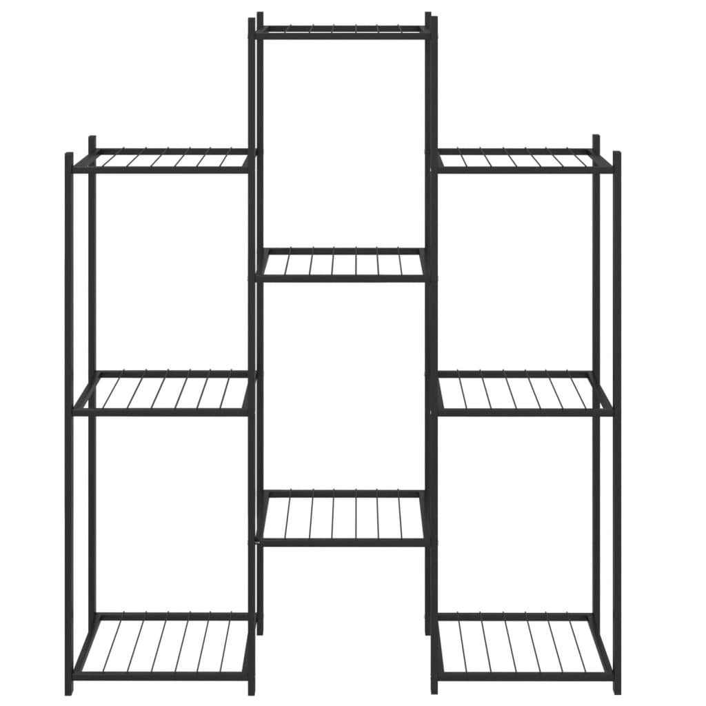 Flower Stand 32.7"x9.8"x39.4" Black Iron LuxuryLifeWay Online Store
