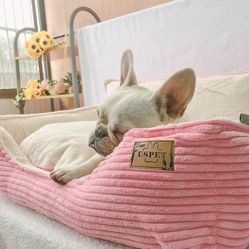 Removable And Washable Plush Warm Pet Kennel Dog Bed Pets Fashion