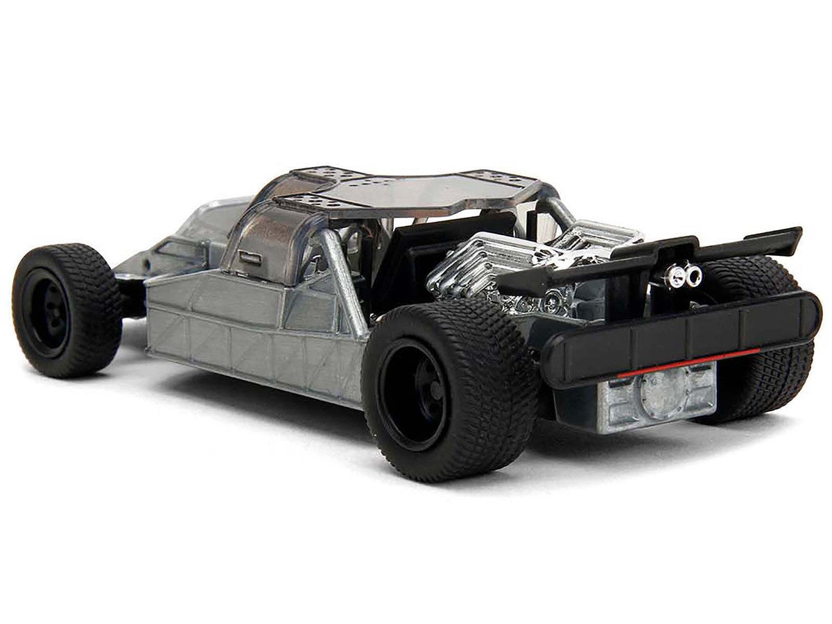 Flip Car Raw Metal "Fast & Furious 6" (2013) Movie "25 Years of Fast & Furious" Series 1/32 Diecast Model Car by Jada LuxuryLifeWay Online Store