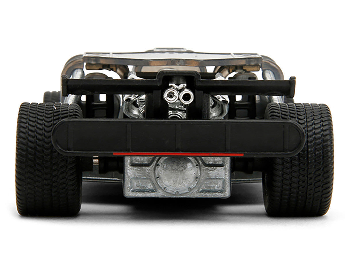 Flip Car Raw Metal "Fast & Furious 6" (2013) Movie "25 Years of Fast & Furious" Series 1/32 Diecast Model Car by Jada LuxuryLifeWay Online Store