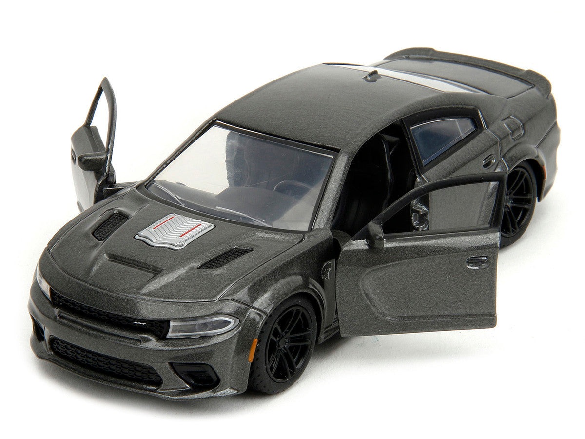 2021 Dodge Charger SRT Hellcat Gray Metallic "Fast X" (2023) Movie "Fast & Furious" Series 1/32 Diecast Model Car by Jada LuxuryLifeWay Online Store