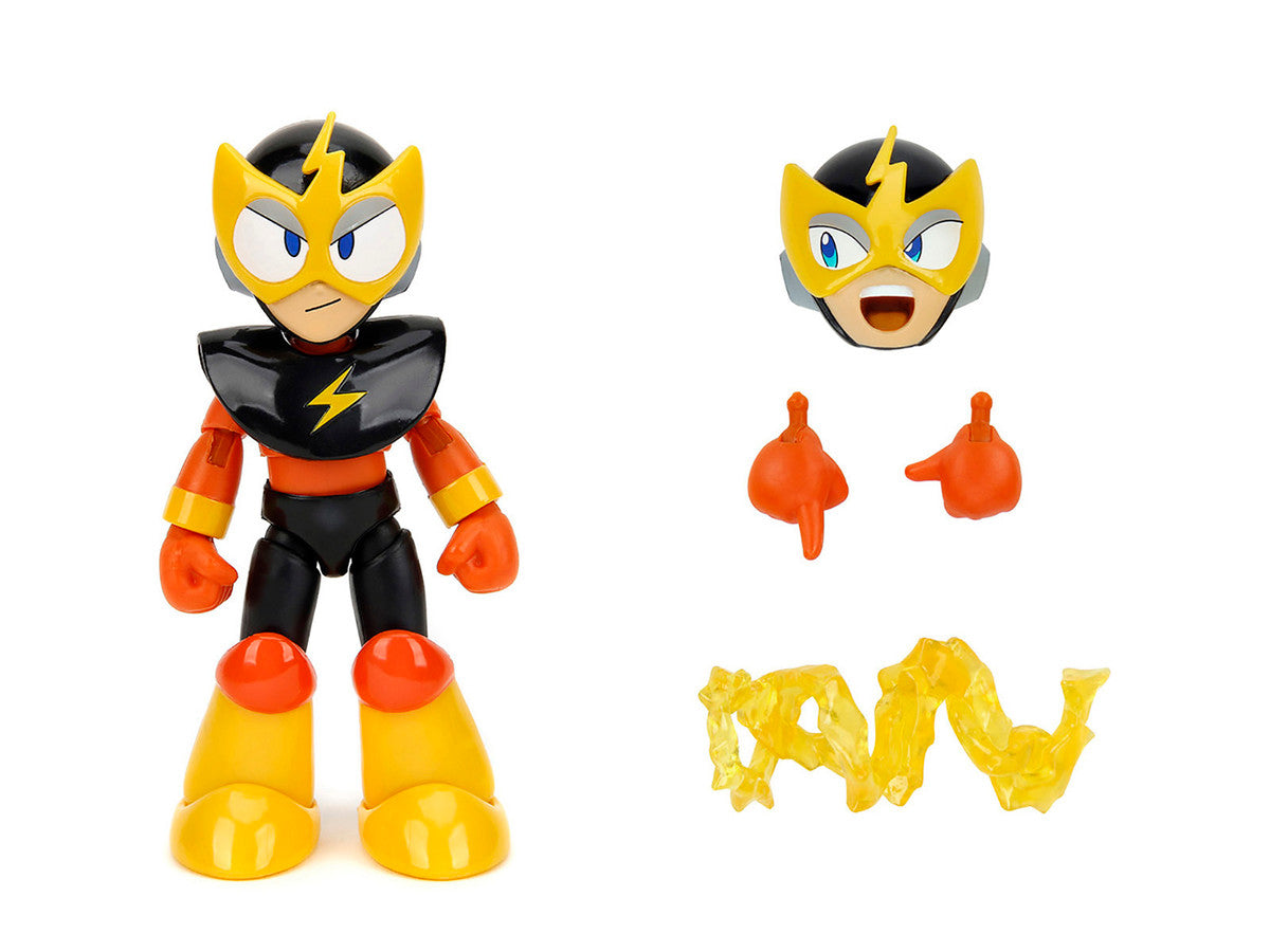 Elec Man 4.5" Moveable Figure with Accessories and Alternate Head and Hands "Mega Man" (1987) Video Game Model by Jada LuxuryLifeWay Online Store